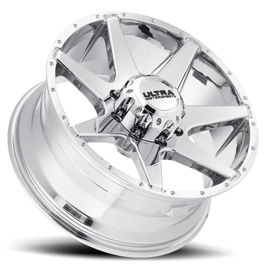 Ultra Wheel 18x9 Silver Wheel - 8x6.69 Bolt Pattern