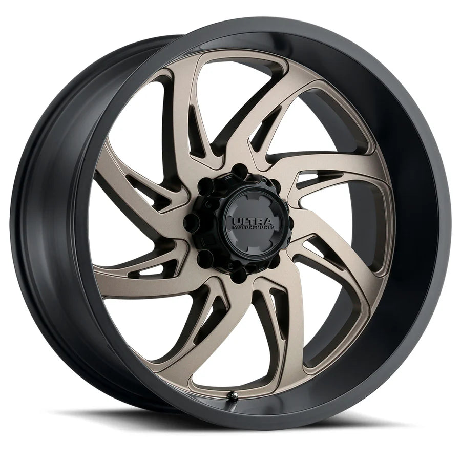 Ultra Wheel 20x9 Bronze With Black Lip Wheel - 8x6.69 Bolt Pattern
