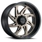 Ultra Wheel 20x9 Bronze With Black Lip Wheel - 8x6.69 Bolt Pattern