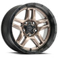 Ultra Wheel 20x9 Bronze With Black Lip Wheel - 5x5.00 Bolt Pattern